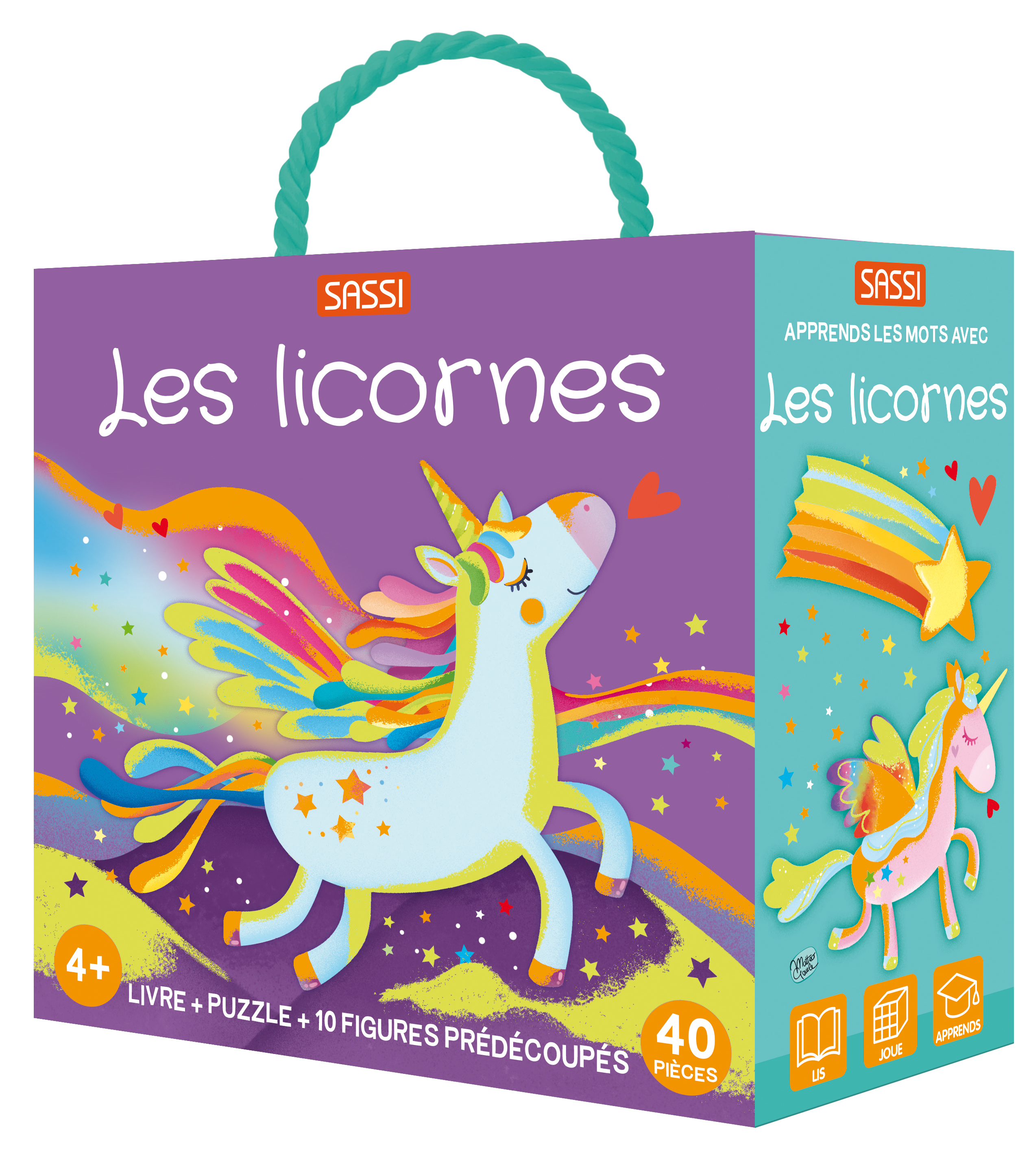 Q-box. Les licornes