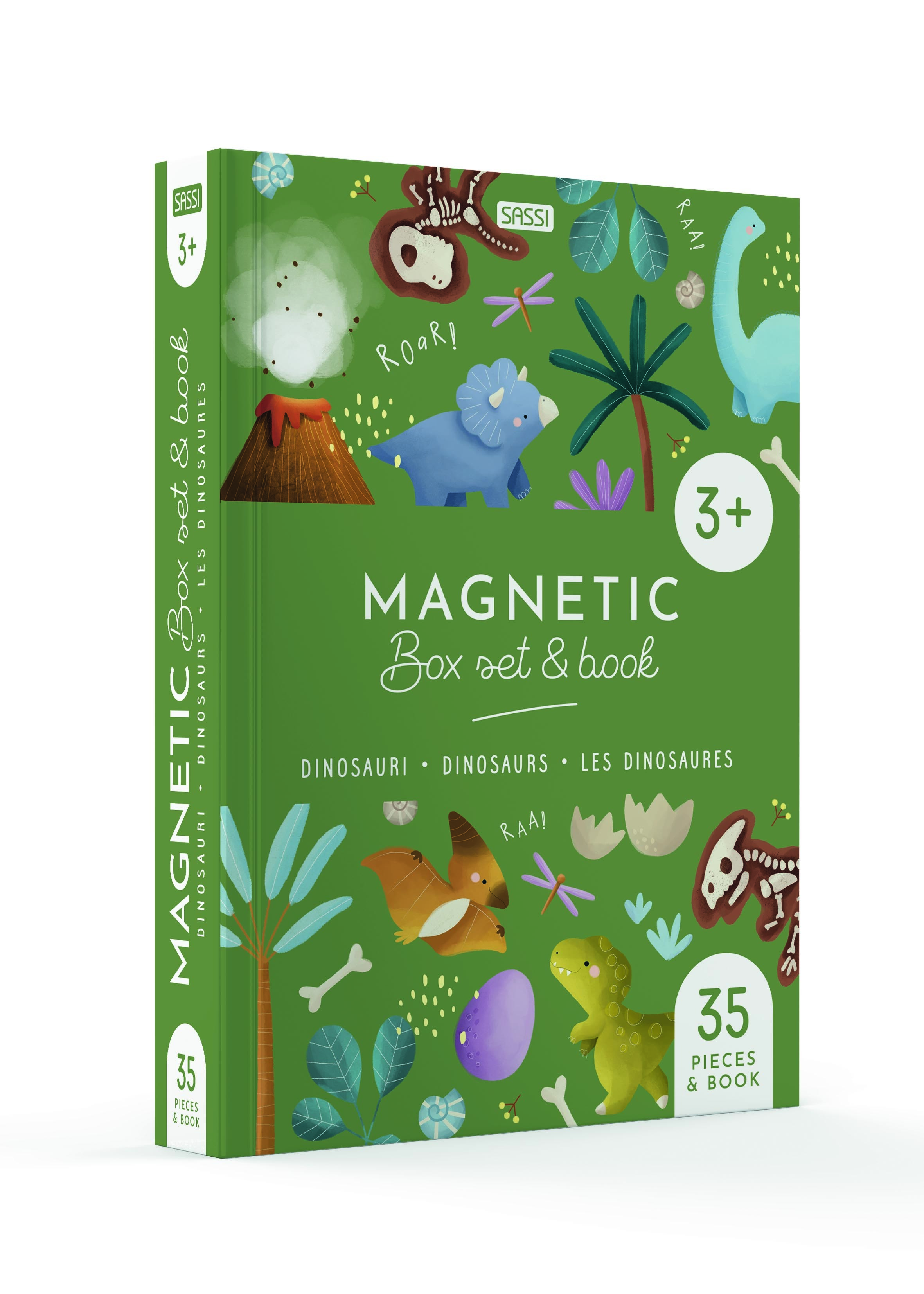Magnetic box set - Dinosaures