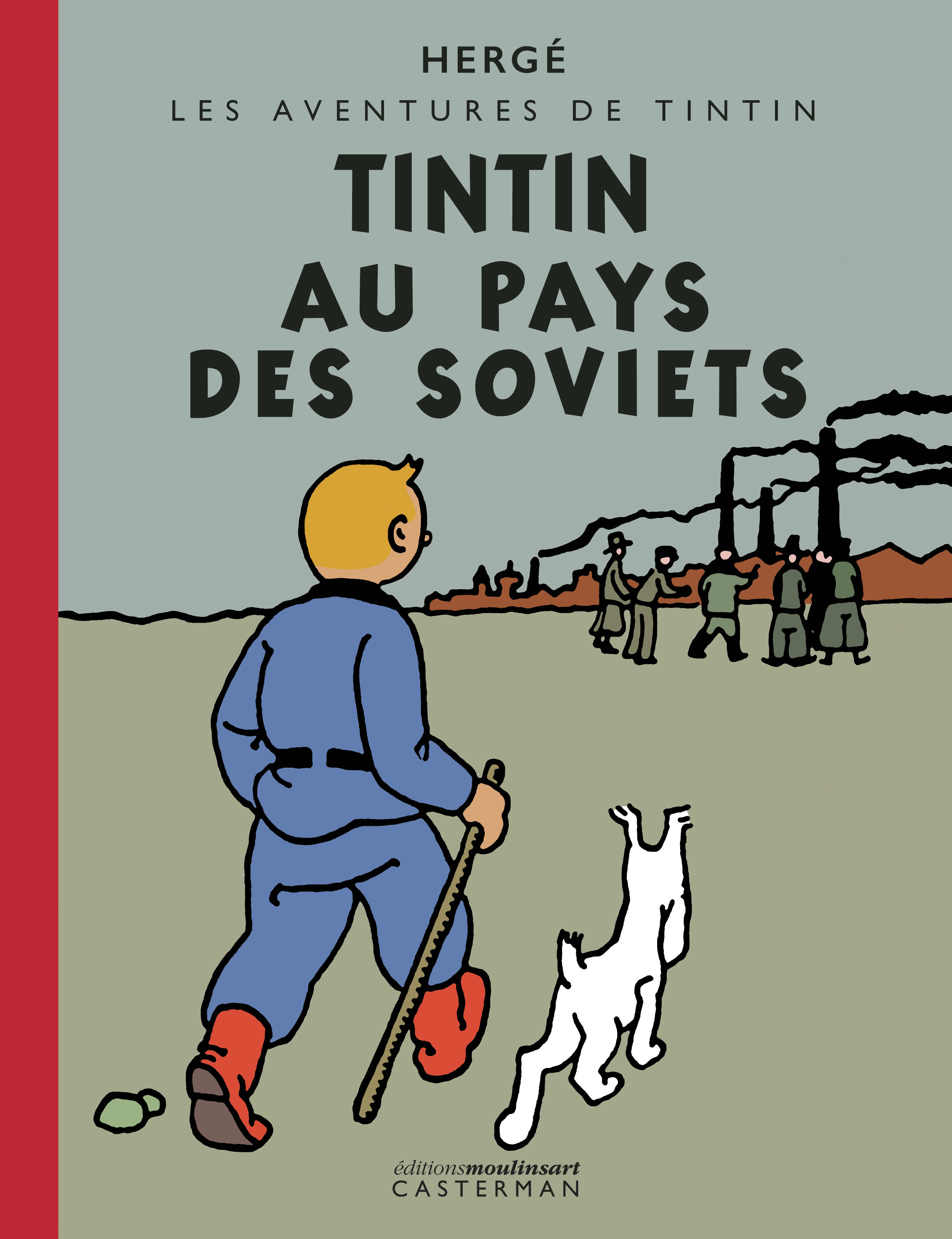 Tintin - Tintin au pays des Soviets - Édition Petit Vingtième colorisée