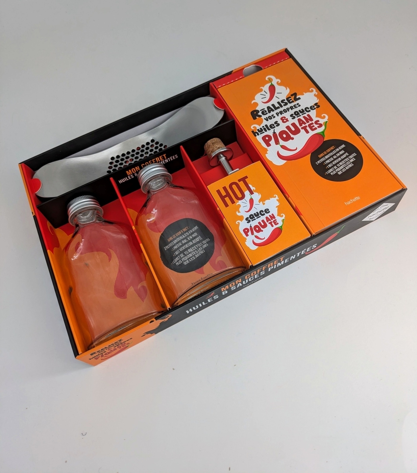 REALISEZ VOS PROPRES HUILES & SAUCES PIQUANTES