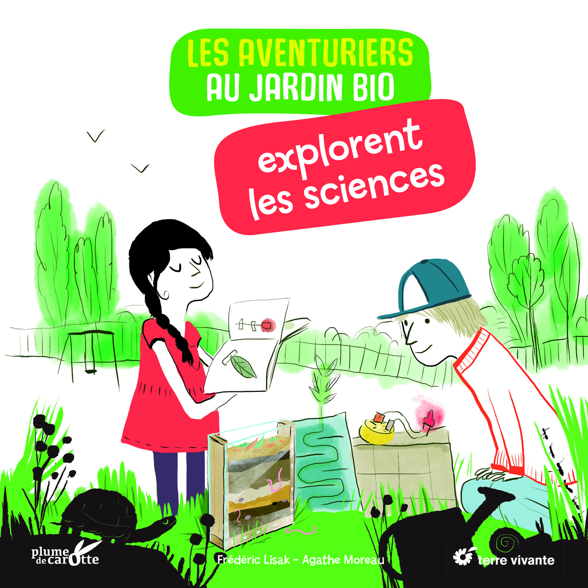 AVENTURIERS AU JARDIN BIO EXPLORENT LES SCIENCES