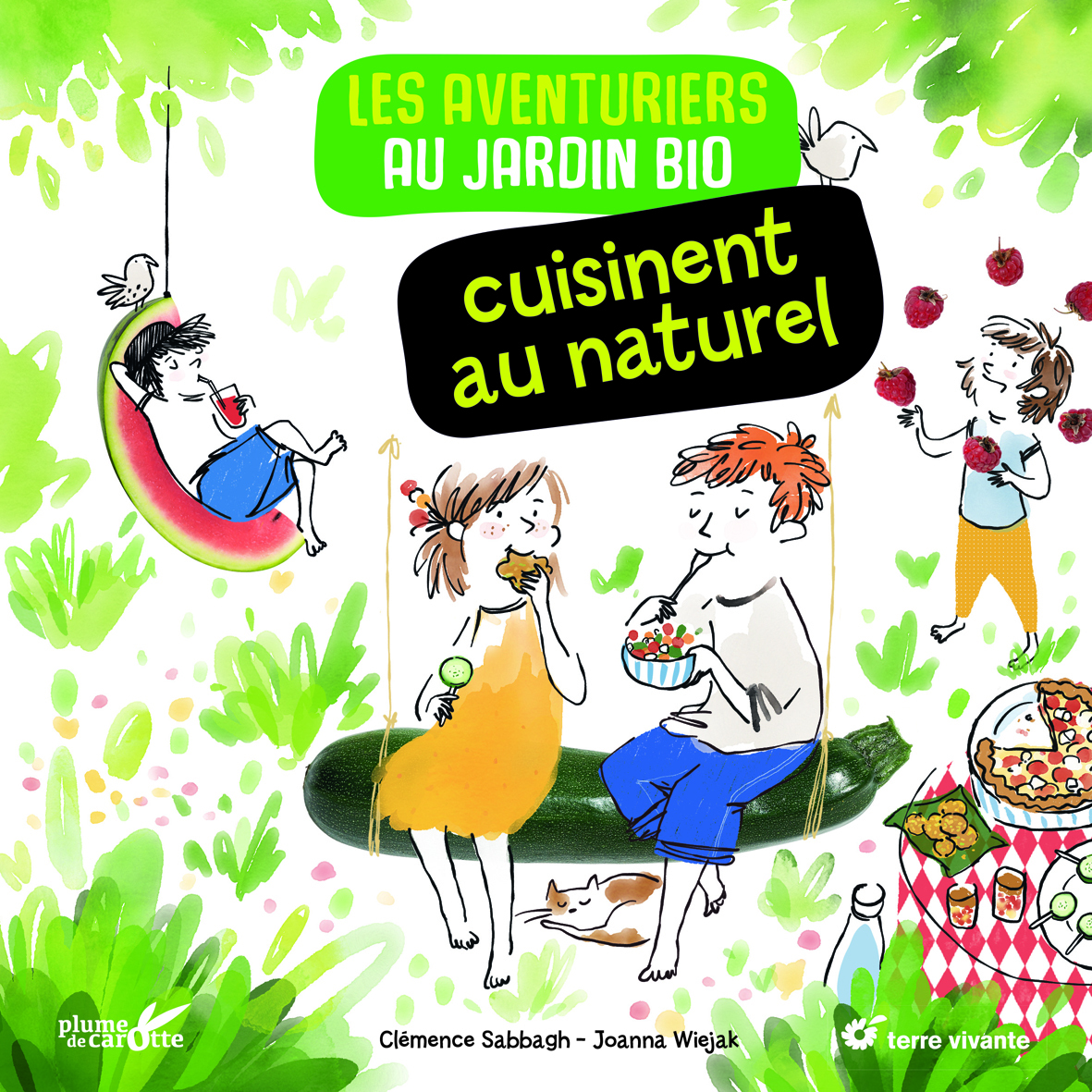 AVENTURIERS AU JARDIN BIO CUISINENT AU NATUREL