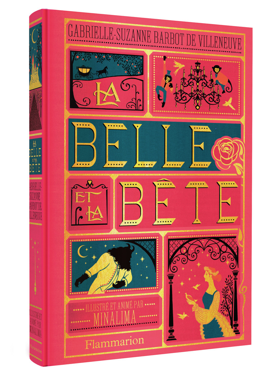 La Belle et la Bête - Illustré et animé par Minalima