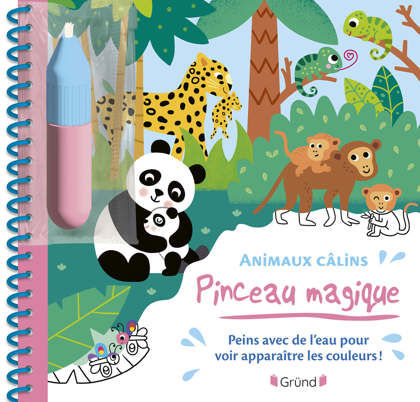 PINCEAU MAGIQUE - ANIMAUX CALINS