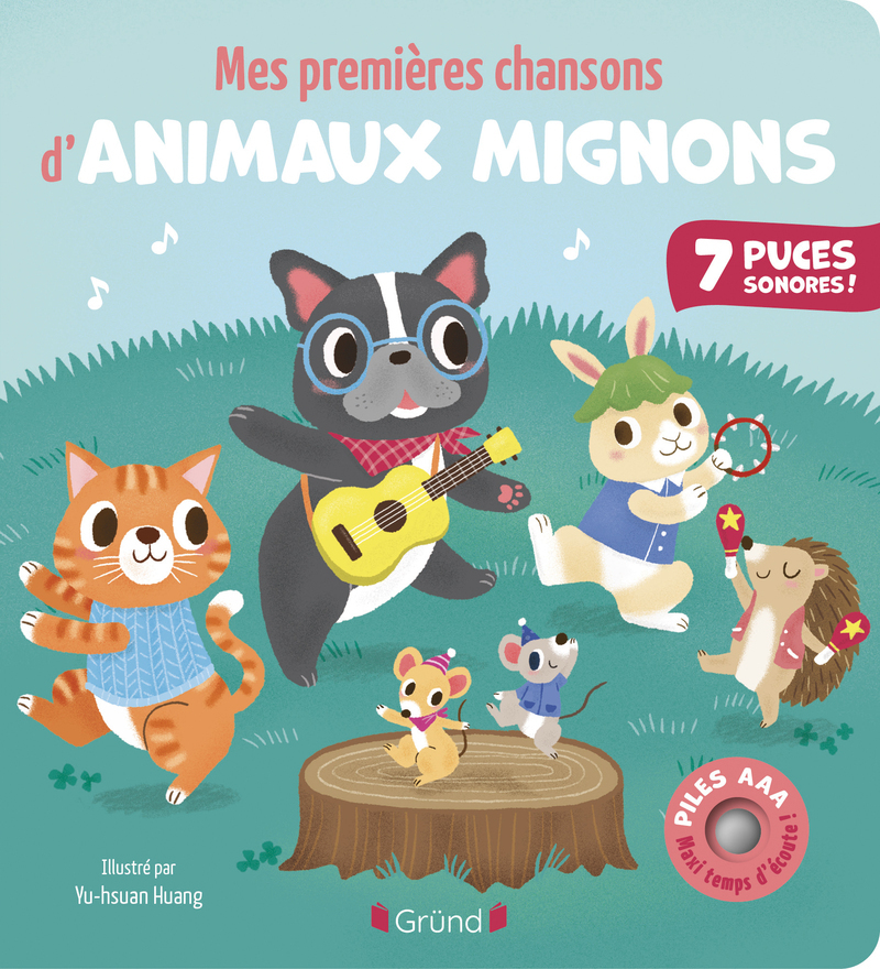 MES PREMIERES CHANSONS D´ANIMAUX MIGNONS