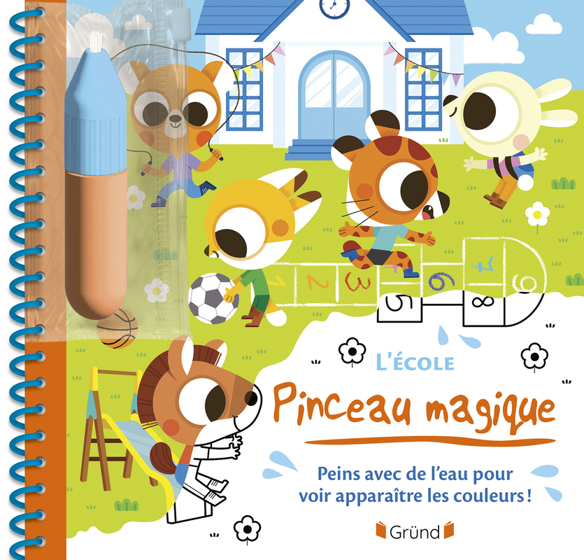 Pinceau magique - L'école