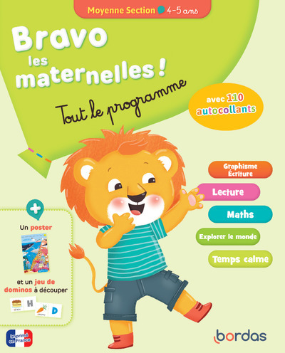 BRAVO LES MATERNELLES - TOUT LE PROGRAMME - MOYENNE SECTION 4-5 ANS