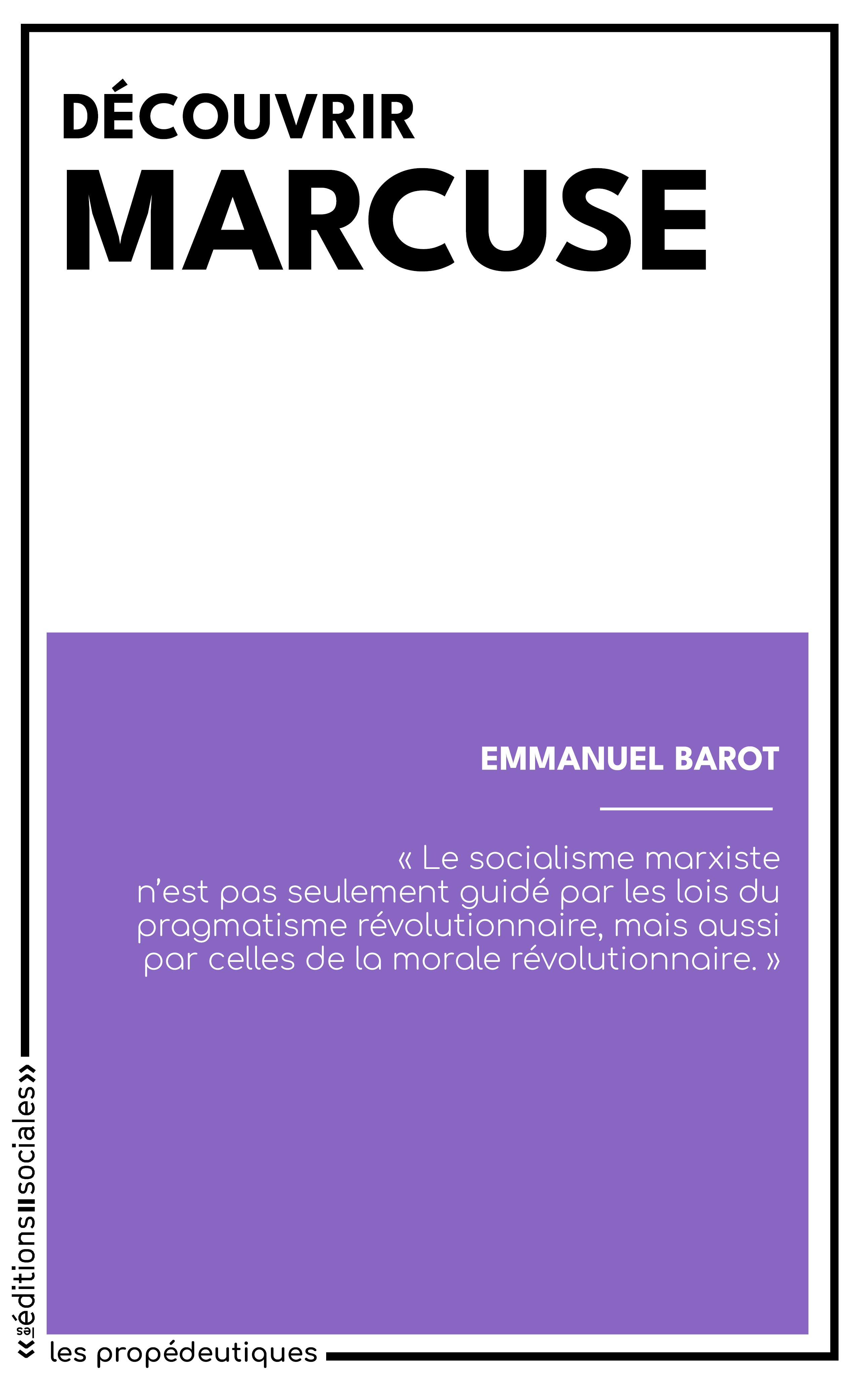 Découvrir Marcuse
