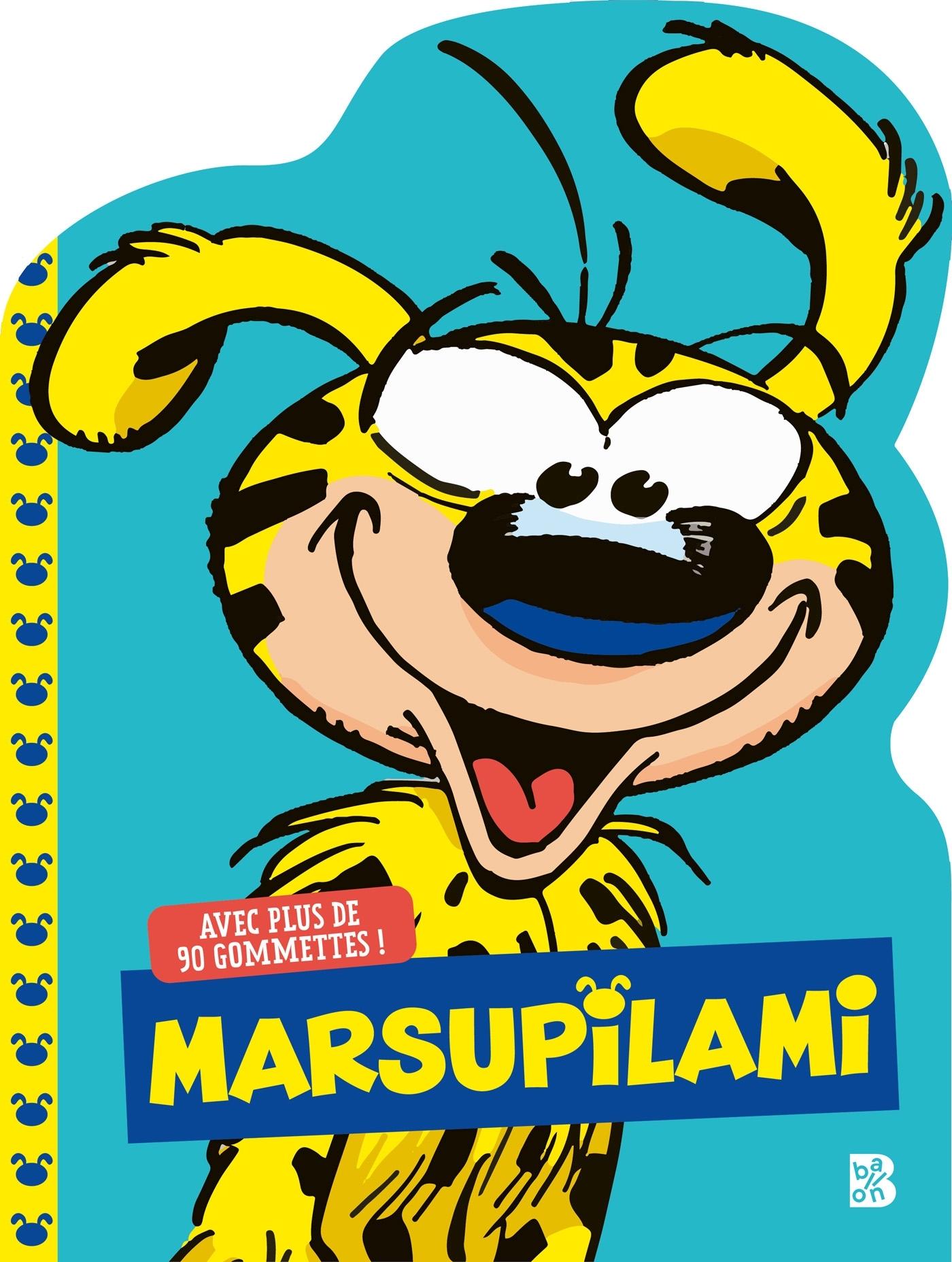 Mes premières gommettes - Marsupilami (bleu)