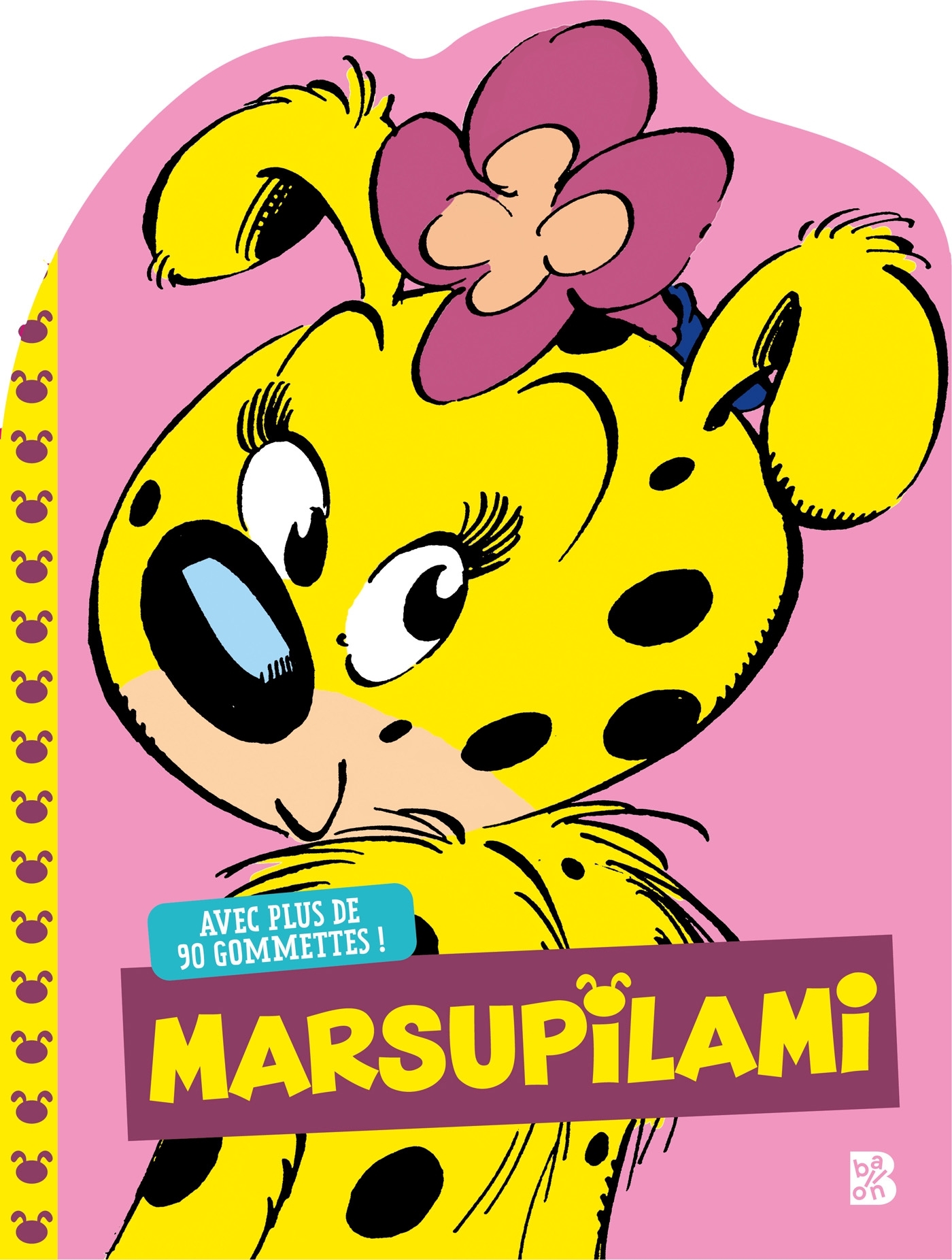 Mes premières gommettes - Marsupilami (rose)