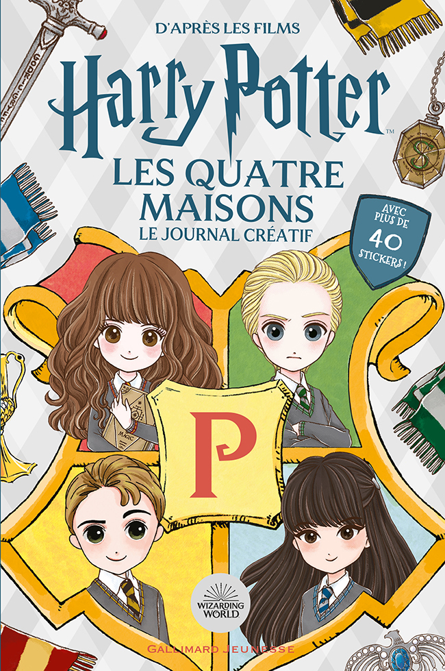 Harry Potter - Les 4 Maisons - Le journal créatif