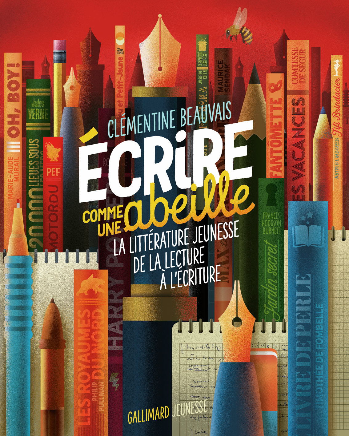 Écrire comme une abeille - La littérature jeunesse de la lecture à l'écriture