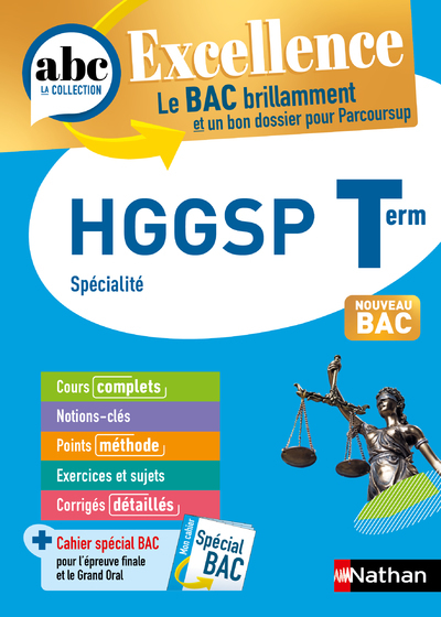 ABC BAC EXCELLENCE HISTOIRE GEOGRAPHIE GEOPOLITIQUE, SCIENCES POLITIQUES, TERMINALE