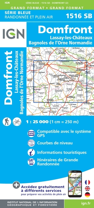 Domfront.lassay-les-châteaux.bagnoles-de-l'orme - 1516SB