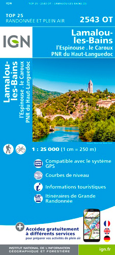2543Ot Lamalou-Les-Bains.L'Espinouse.Le Caroux.Pnr