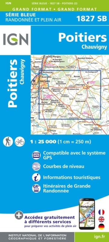 Poitiers. chauvigny -1827SB