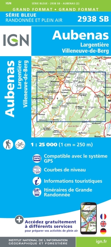 AUBENAS. LARGENTIERE. VILLENEUVE-DE-BERG-2938SB