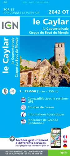 2642Ot Le Caylar.La Couvertoirade.Cirque Du Bout D