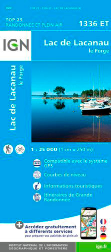1336ET LAC DE LACANAU - LE PORGE