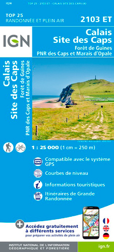 2103Et Calais-Site Des Caps-Foret De Guines.Pnr De