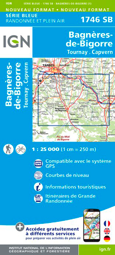 1746Sb Bagneres-De-Bigorre/Tournay/Capvern