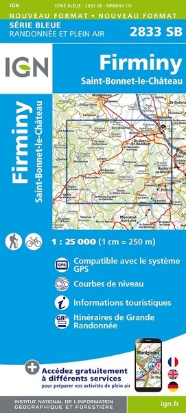 2833Sb Firminy/St-Bonnet-Le-Chateau