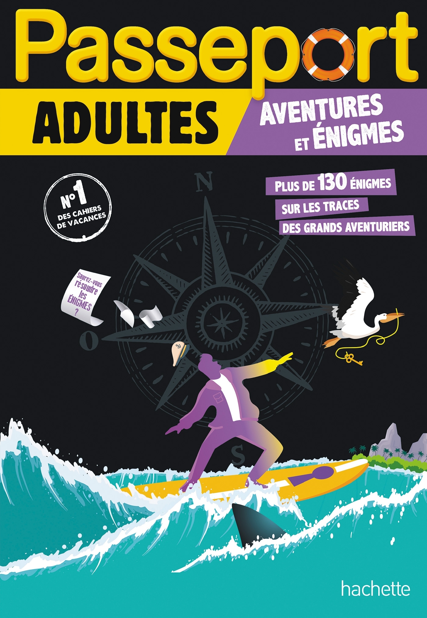 PASSEPORT ADULTES - AVENTURES ET ENIGMES - CAHIER DE VACANCES 2024