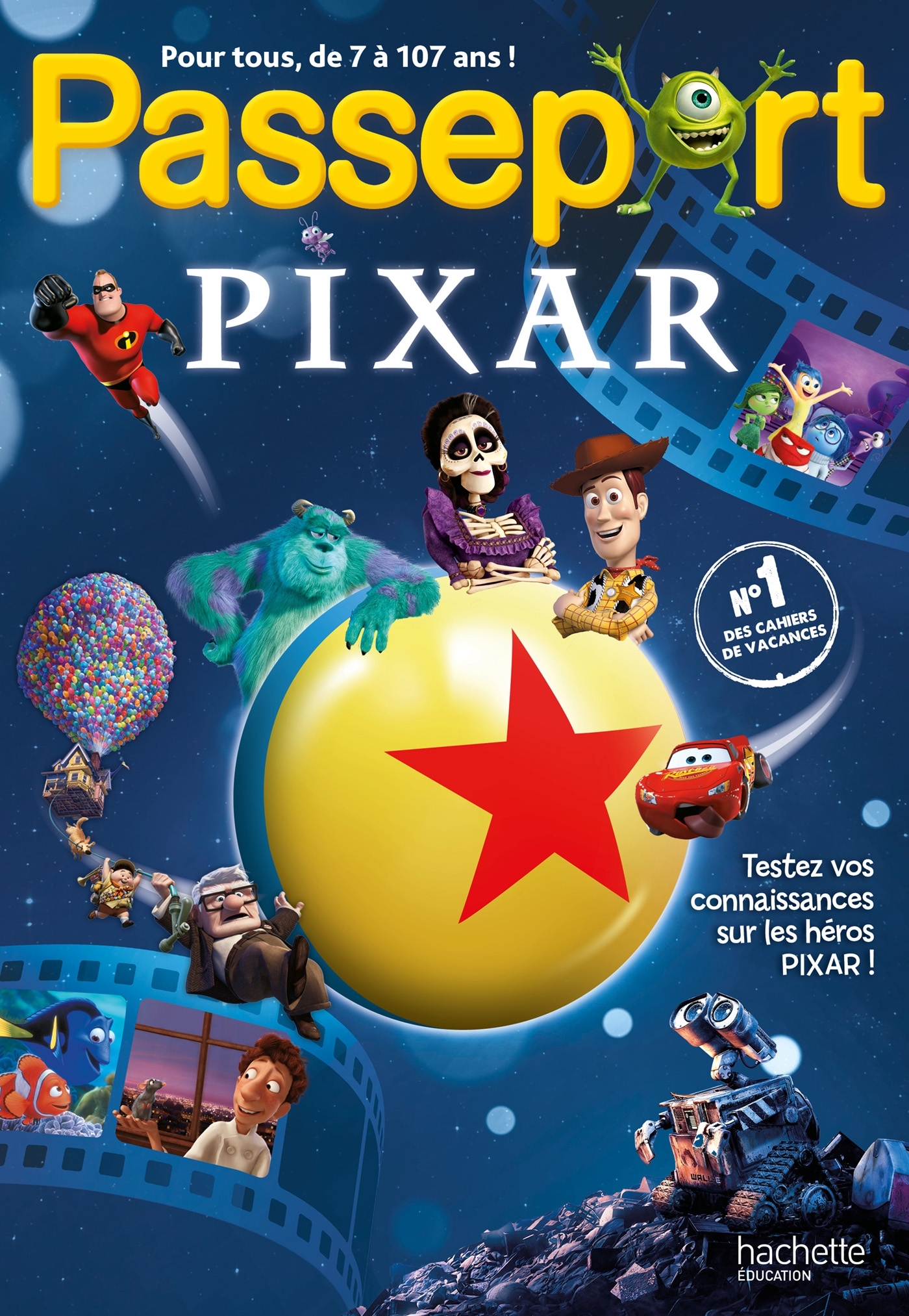 PASSEPORT PIXAR - CAHIER DE VACANCES 2024