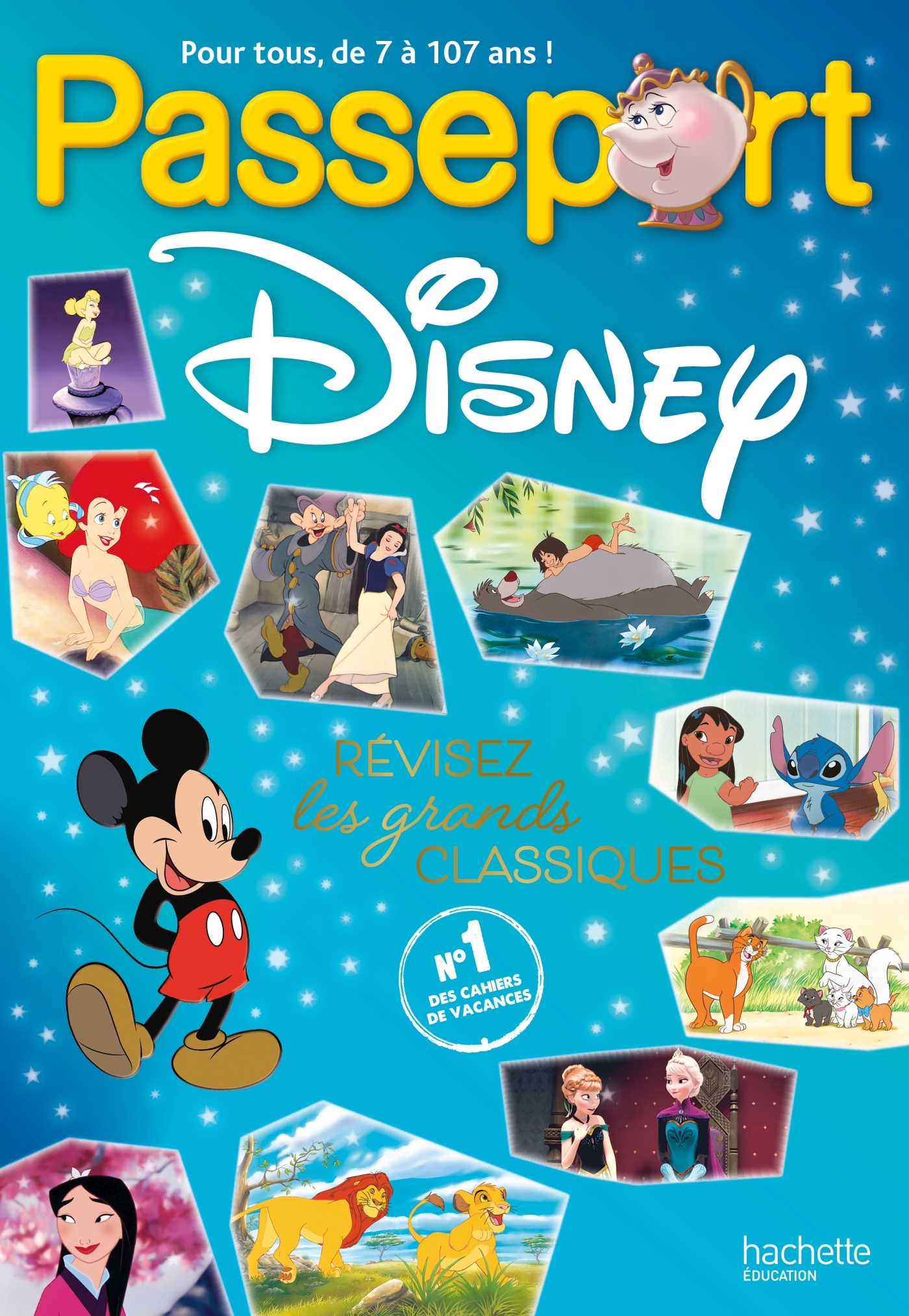 PASSEPORT DISNEY : REVISEZ LES GRANDS CLASSIQUES ! - CAHIER DE VACANCES 2024