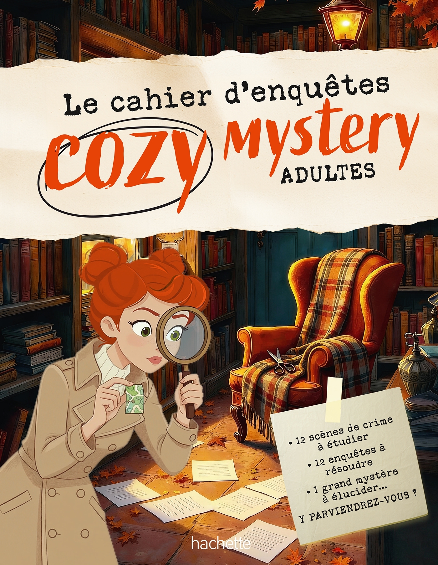 LE CAHIER D´ENQUETES COZY MYSTERY ADULTES