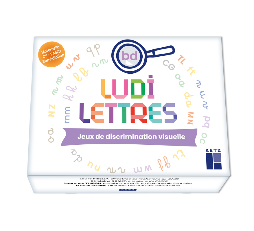 Ludilettres Maternelle - CP - RASED Remédiation Jeux de discrimination visuelle