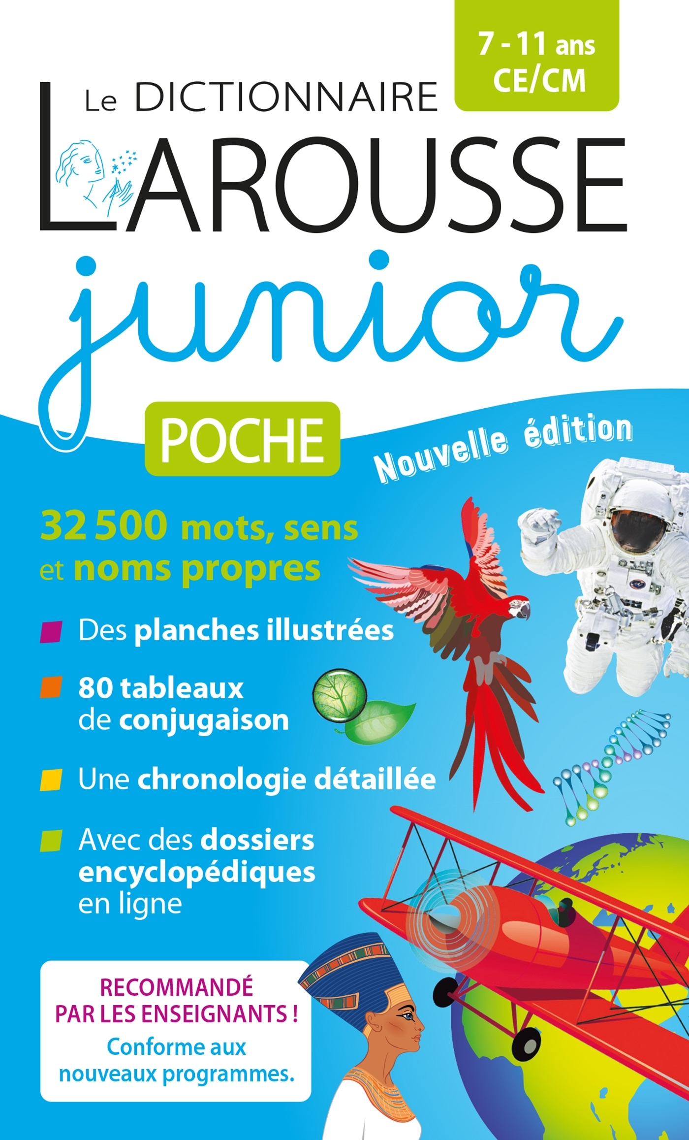 DICTIONNAIRE LAROUSSE JUNIOR POCHE - 7/11 ANS - CE/CM