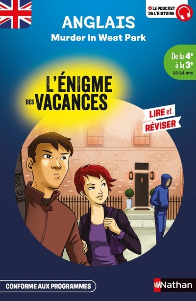 L´ENIGME DES VACANCES DE LA 4EME A LA 3EME - MURDER IN WEST PARK