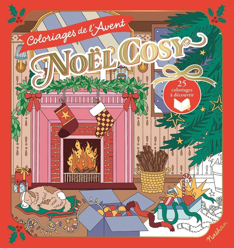 NOEL COSY - COLORIAGES DE L´AVENT