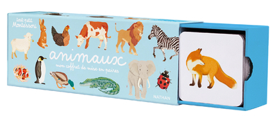 ANIMAUX - MON COFFRET DE MISE EN PAIRES - TOUT PETIT MONTESSORI
