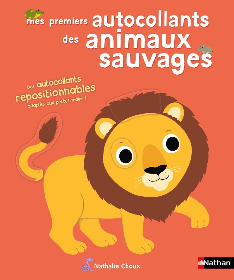 Mes premiers autocollants des animaux sauvages