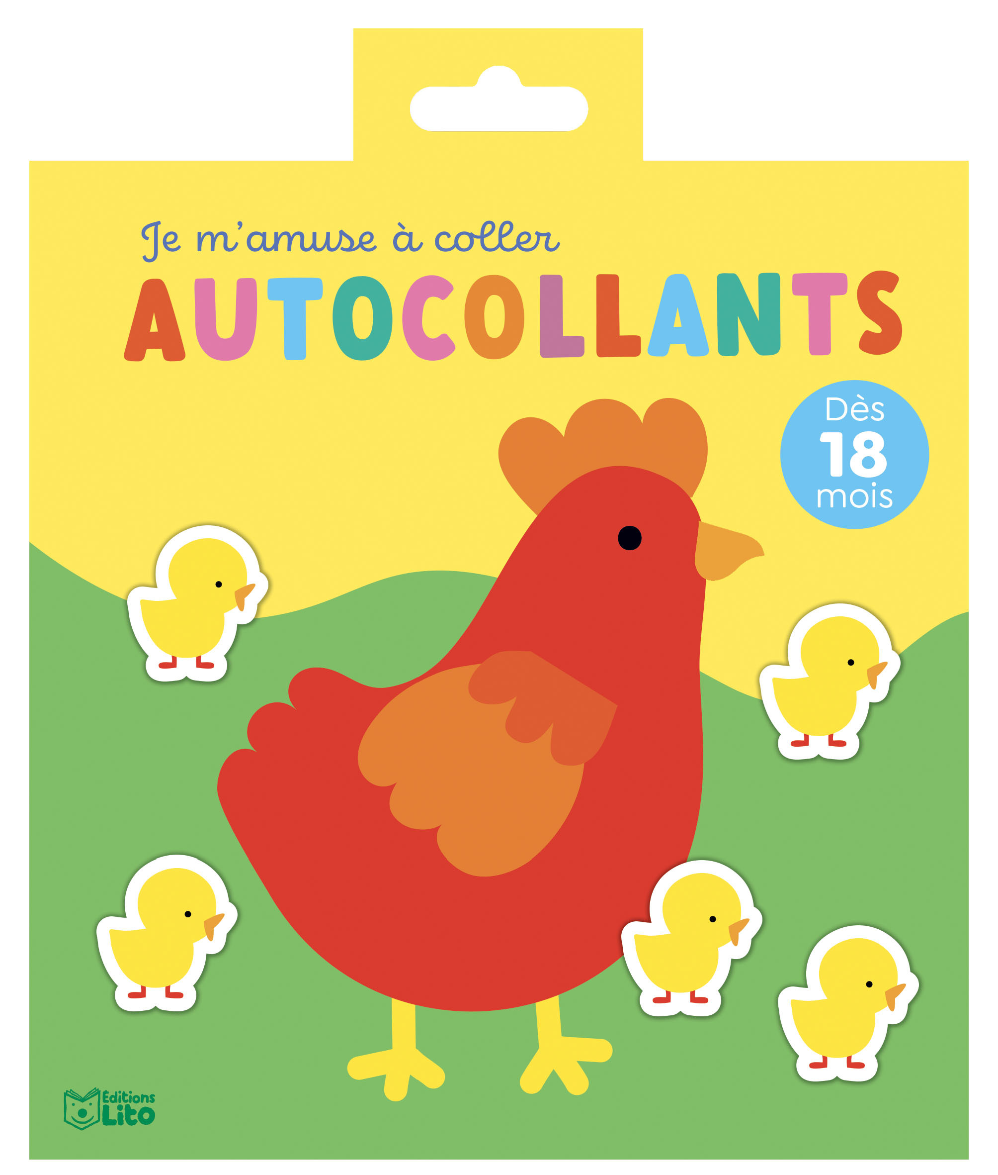 AMUSE A COLLER LA POULE