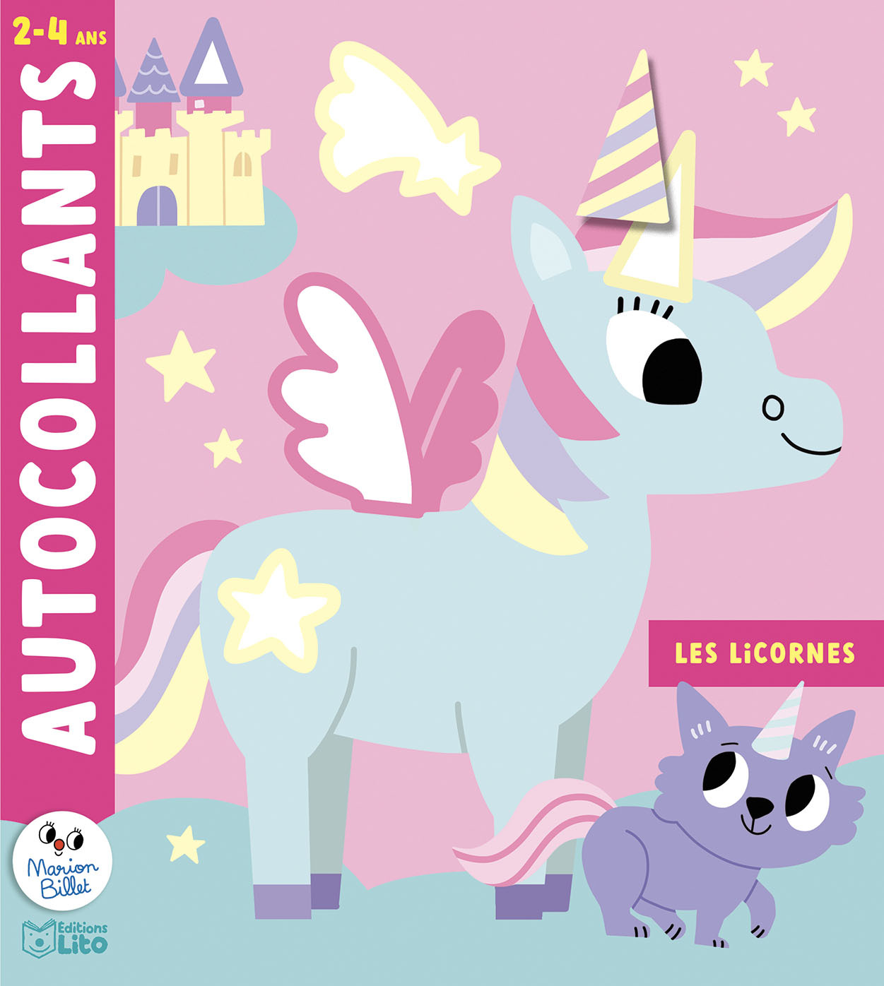 AUTOCOLLANTS LES LICORNES - MARION BILLET