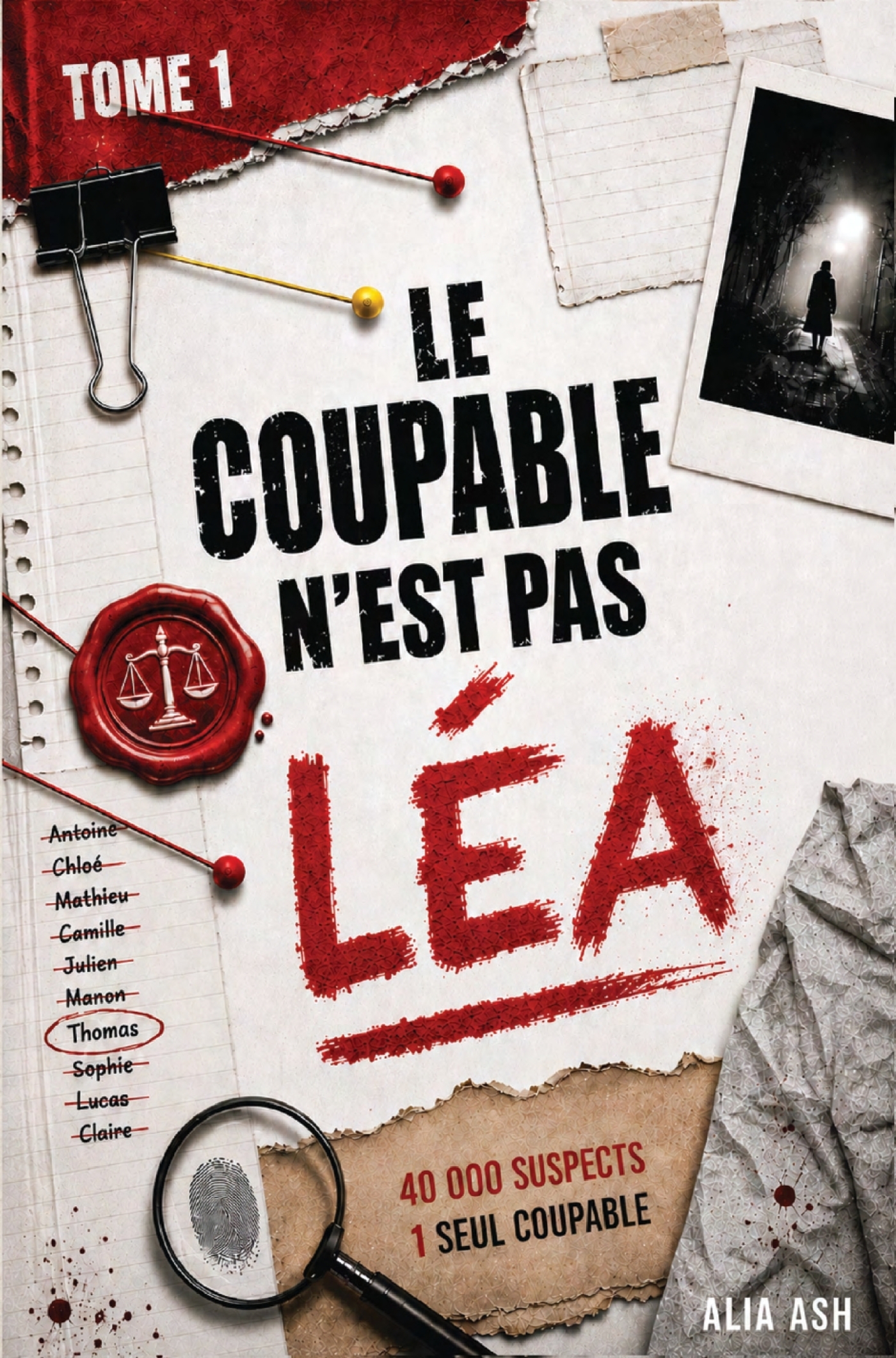 Le coupable n'est pas Léa - Un défi de mystère déductif avec 30 000 suspects, 13 indices et un vrai tueur - Jeu...