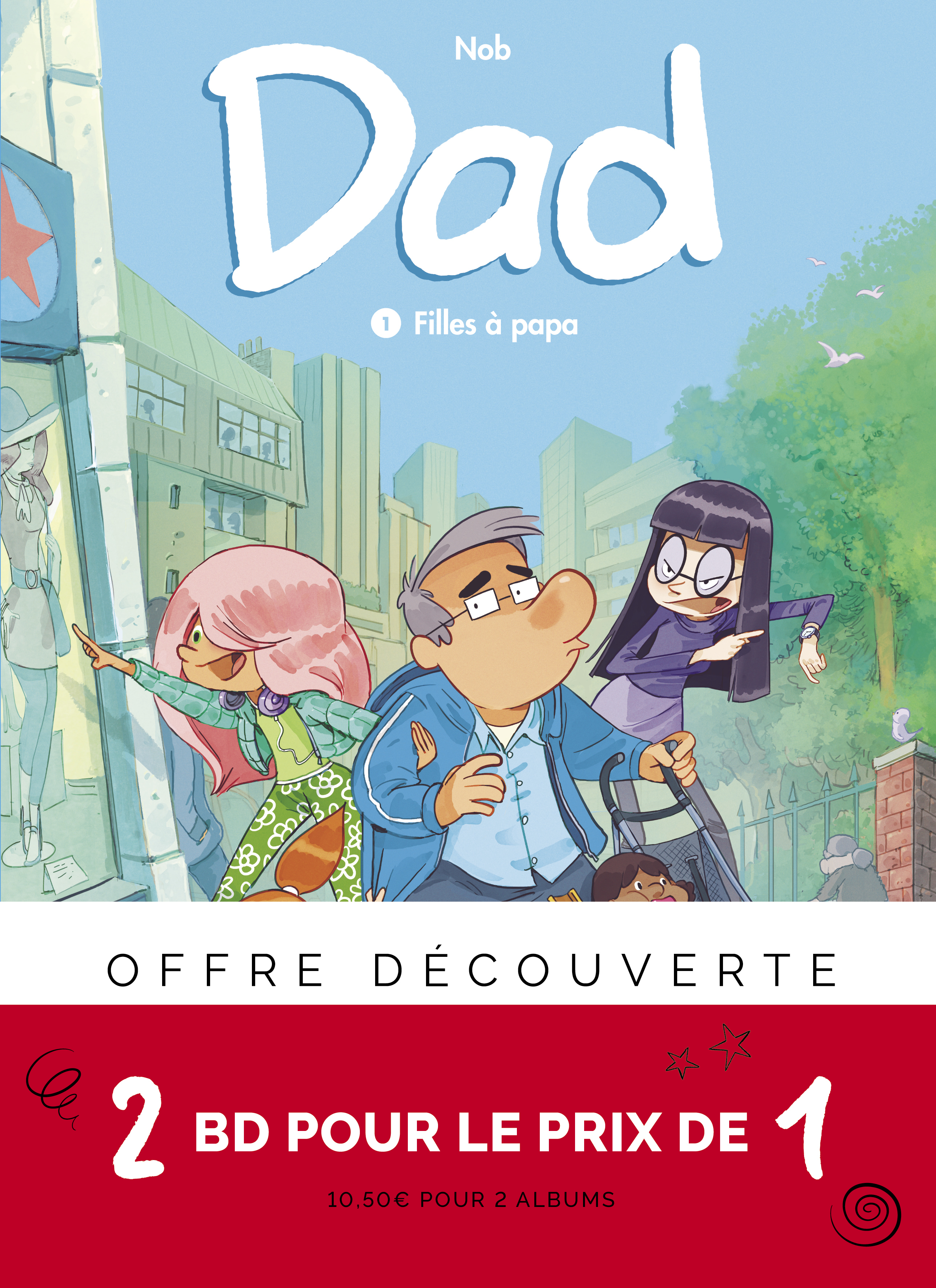 Bi-pack T2 + T1 (offert) Dad