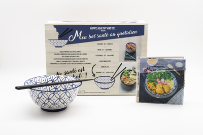 Coffret bleu/noir Mon bol santé