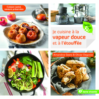 Je cuisine à la vapeur douce et à l'étouffée