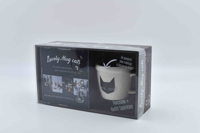 Lovely mug cats masque