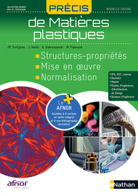 Précis de matières plastiques  AFNOR-NATHAN Livre de l'élève - 2023