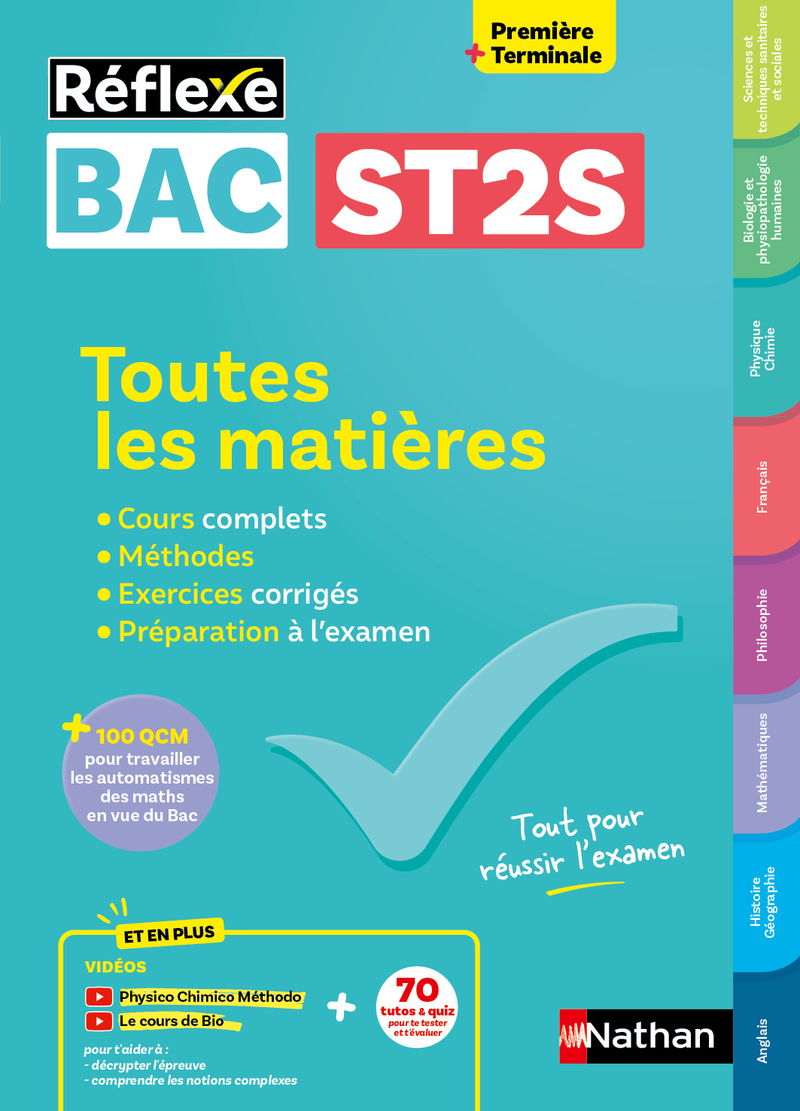 Toutes les matières Bac ST2S 1re/ Tle - Réflexe N° 5