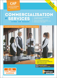 Commercialisation et services CAP CS HCR - 2024 - Pochette - élève - + iManuel