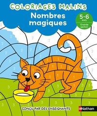 Nombres magiques GS - Coloriages malins
