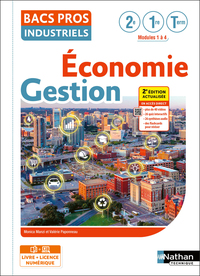 Economie - Gestion Tome unique 2de/1re/Tle Bac Pro Industriels - 2024 - Pochette - élève - + iManuel