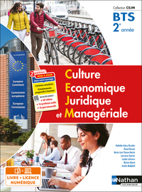 Culture économique juridique et managériale -BTS 2ème année (Manuel CEJM) Livre + licence élève - 2023