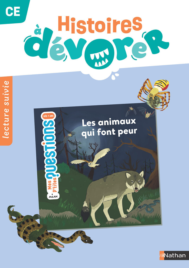 Histoires à dévorer - CE Les animaux qui font peur - Fichier d'exploitation